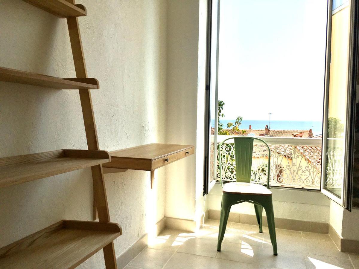Bel Appartement Lumineux Joyeux Spacieux, Vue Mer Мантон Екстер'єр фото
